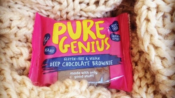 Brownies made with 40% chickpeas? That's Pure Genius...