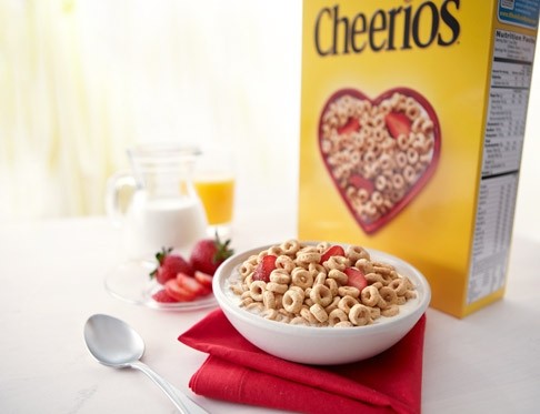 “The simple and unique nature of our product made it possible to label original Cheerios as not being made with genetically modified ingredients,” said General Mills in a statement on Cheerios.com. Photo from Cheerios.com