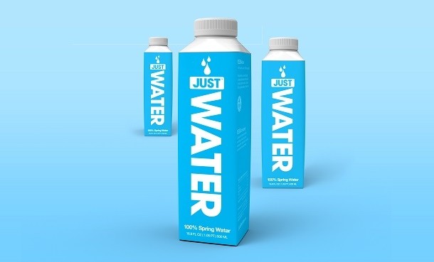 JUST Water opts for carton to package “ethically sourced” spring water