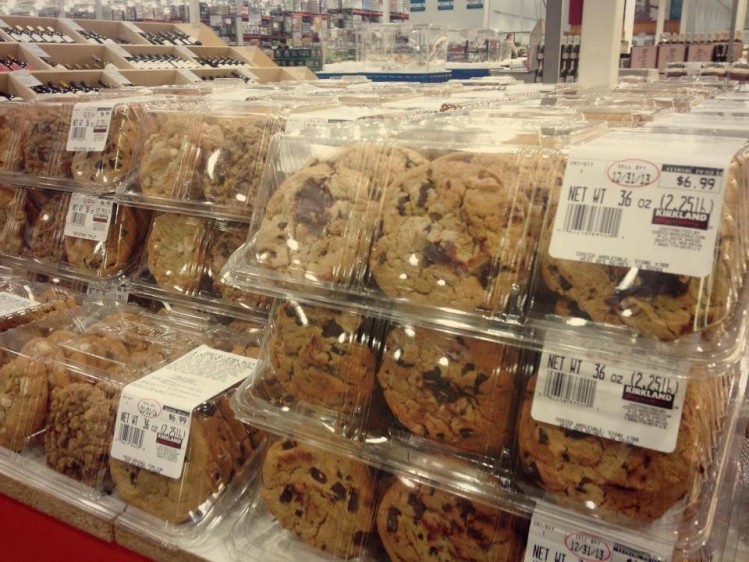 Costco's private label Kirkland Signature cookies, photo from Costco