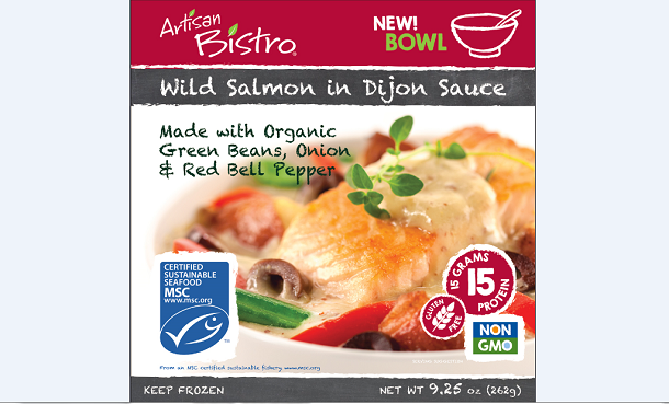 Artisan Bistro updates frozen entrée ingredients, packaging