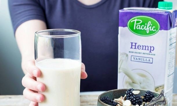 Pacific Foods sells a wide range of plant-based beverages from hemp, almonds, rice, hazelnuts, oats, coconut and soy