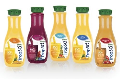 PepsiCo's Trop50 range adds water and stevia to juice to slash calories by 50%