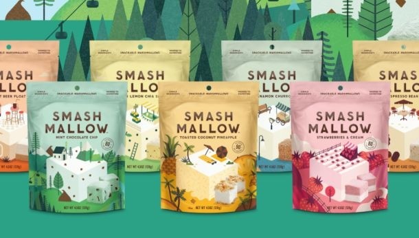 Sonoma Brands unveils SMASHMALLOW snacking marshmallows  