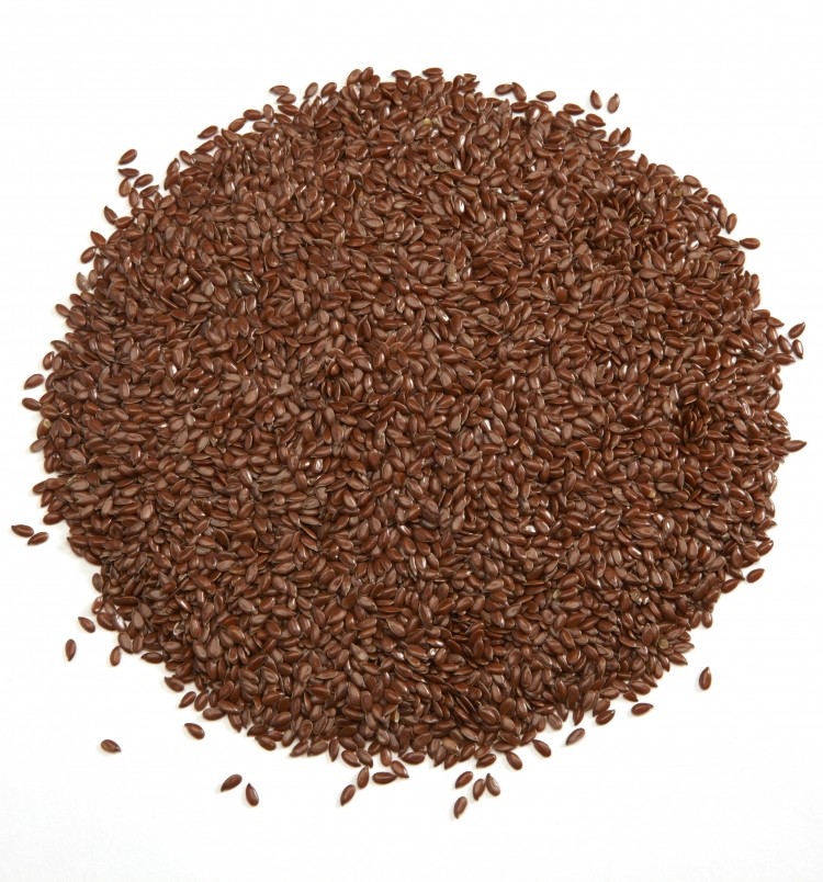Anne Brown: “If you’re not using a kill step in your process, you should not be using a raw grain. In dairy that’s obvious to people, but in grains, it appears to be less so.” Pictured: Glanbia brown flaxseed