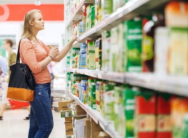 Most consumers spend majority of grocery budget on packaged foods