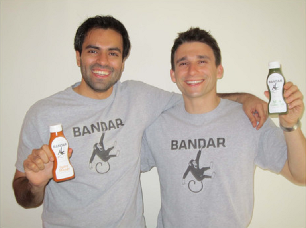 Bandar co-founders Lalit Kalani and Dan Garblik. Source: Bandar Foods