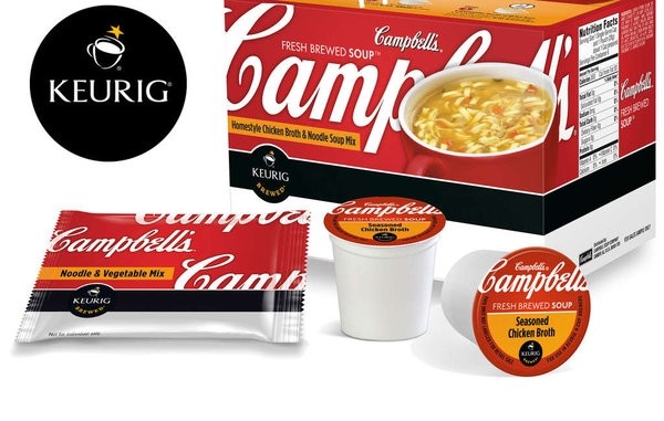 Datamonitor: 'The main reason that Campbell Soup is salivating over this opportunity is that they see the Keurig machine as the key to building soup consumption outside of traditional mealtimes.'