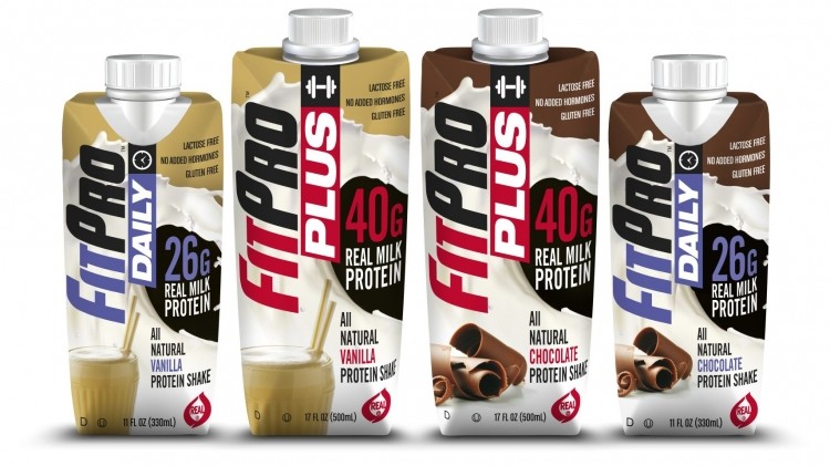 The 17 oz FitPro Plus with 40g protein targets hardcore users, while the 11oz Daily variant with 26g protein targets regular gym goers or anyone looking for more protein. Because it is packaged in an aseptic environment, FitPro is shelf-stable for 16 months.