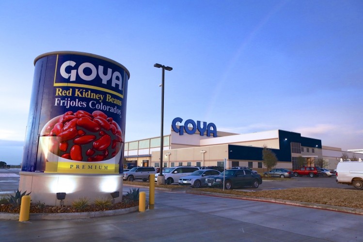 Goya's new 350,000-sq.-ft. manufacturing and distribution facility in Brookshire, TX. "We coupled the distribution to manufacturing so we could be more efficient in that way," said Goya VP Bob Unanue.