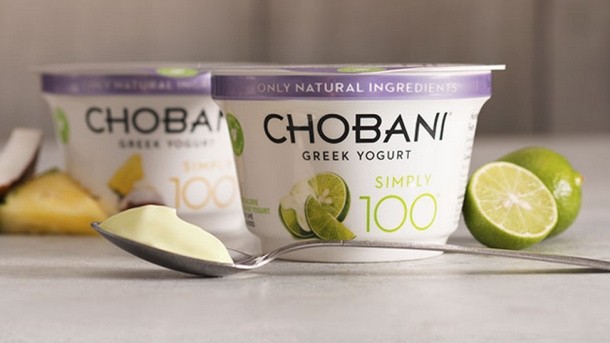 Four Greek yogurt brands hit the top 10: Chobani Simply 100 at $120.9m, Activia Greek at $86.5m, Chobani Flip at $83.2m, and Yoplait Greek Blended at $69.4m.