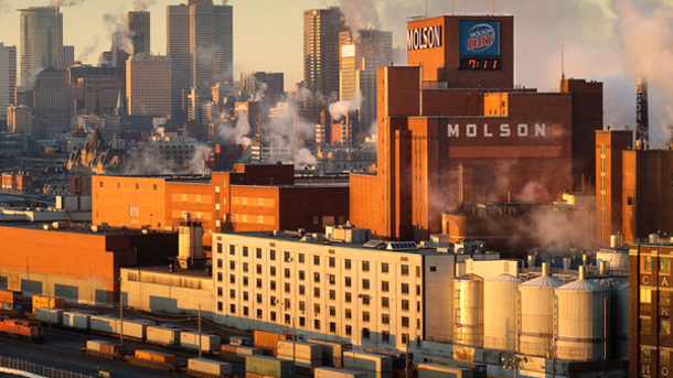 The iconic Molson brewery in Montreal (Picture Credit: Molson Coors)