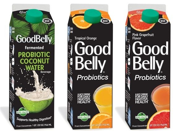 These Goodbelly products use gluten-free oat flour and are certified gluten-free by NSF International