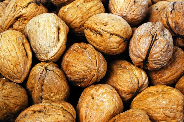 In 2018, Chilean producers generated over 12,000 tons of walnut shells that remained in the country. © GettyImages/CaronB
