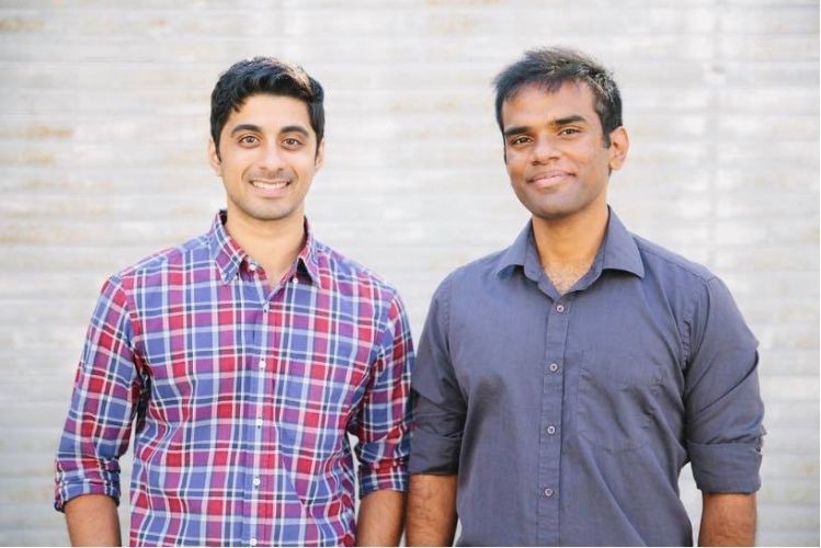 Perfect Day co-founders Ryan Pandya (left) Perumal Gandhi (right) 