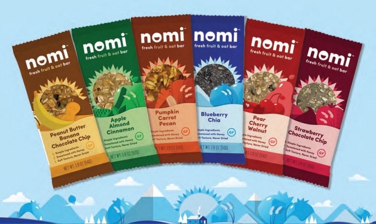 In a push to appeal to families looking for a fresh snacking option, Fresh Bar has rebranded to a more playful name 'nomi' and is now offering its products in multi-pack boxes. 