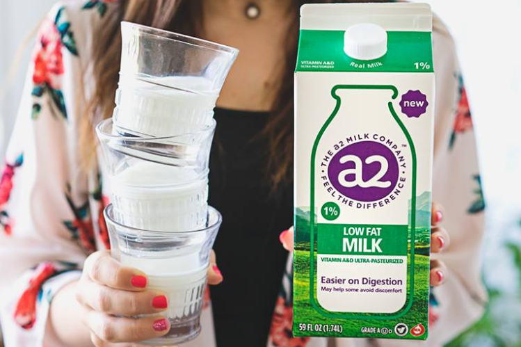 a2 milk contains only A2 beta casein protein, not A1, which the company claims can cause digestive discomfort in some people