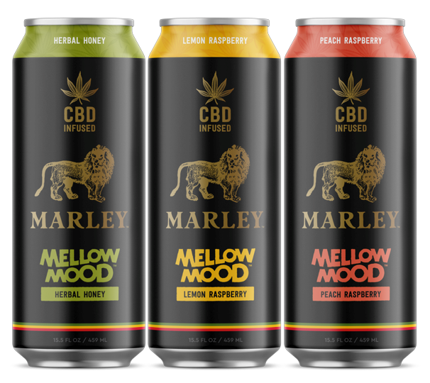 The first product to rollout in the Marley+CBD portfolio will be Marley+CBD Mellow Mood, relaxation drinks in 15.5oz cans with 25mg of “pharmaceutical grade CBD” per serving from a broad spectrum hemp extract. 