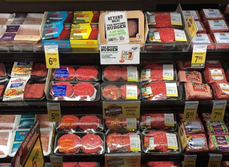Availability and access aren't the issue to consumer repeat purchase behavior; brands need to educate consumers on why their product is a better alternative to meat, says Nielsen. Photo: Beyond Meat