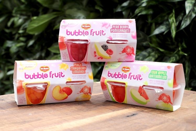 Bubble Fruit features popping boba (Picture: Del Monte Foods Inc)