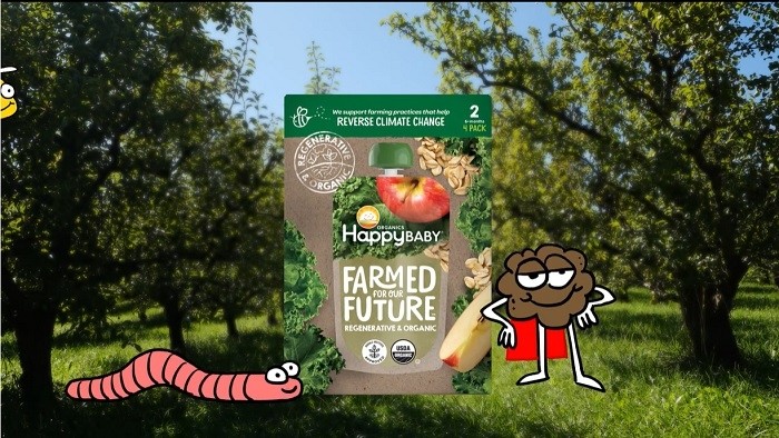 Happy Family Organics’ ‘farmed for our future’ baby food addresses concerns about climate change