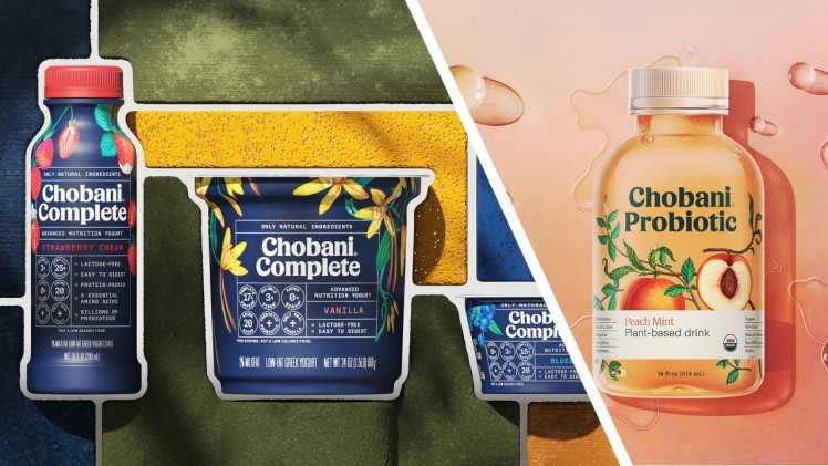 Chobani moves into functional beverage category with Chobani Probiotic; unveils new high protein Complete yogurt range