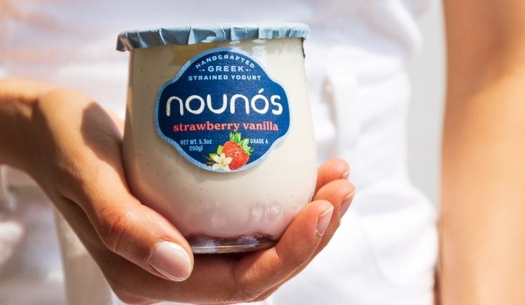 "Nounós has a thick, velvety texture that’s very different from the other brands…" Image credit: Nounós Creamery