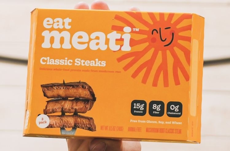 Meati says it has found white space in the crowded alt meat category with minimally-processed, fungi-based whole cuts. Image credit: Meati Foods
