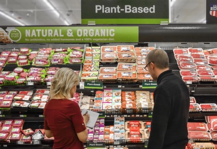Kroger is testing a new dedicated plant-based meat set in 60 stores