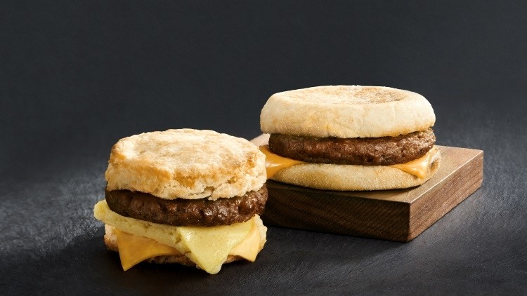 The Beyond Breakfast Sausage Patty contains a blend of pea, mungbean, rice and sunflower protein