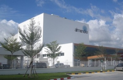 Almendra's state-of-the art new manufacturing facility is located in Thailand close to a deep sea port