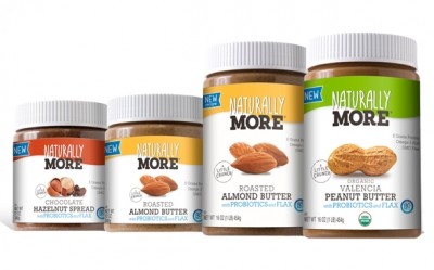 The nut butters are packaged in 12 oz and 16 oz jars, as well as 5.6 oz pouches for a single serving size.