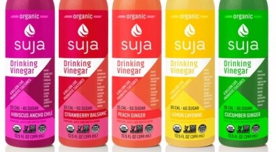 Suja's new drinking vinegars will have a price tag of $2.99. Picture credit: Suja Juice