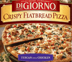 One of the recalled pizzas. Picture courtesy of DiGiorno website