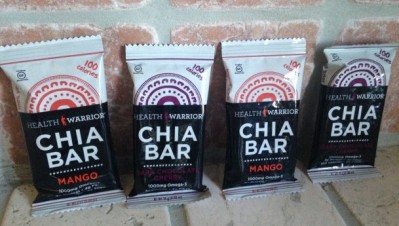 Health Warrior chia bar CEO Shane Emmett: 'Most folks are overfed and undernourished. We have a product that is full of nutrition and satiating with just 100 calories.'