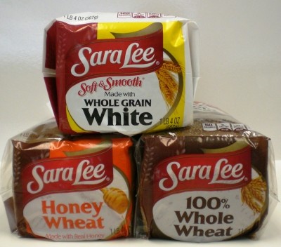 A selection of Sara Lee breads that are making the move into Northeast USA