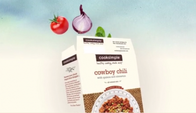 Cooksimple meal kits revitalize the grocery store center