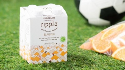 Ripple has recently introduced 8oz TetraPak SKUs targeting the kids’ lunchbox market in original, vanilla, and chocolate milk varieties.