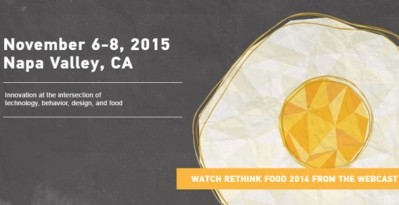 reThinkFood conference; cultured meat, IBM's Chef Watson