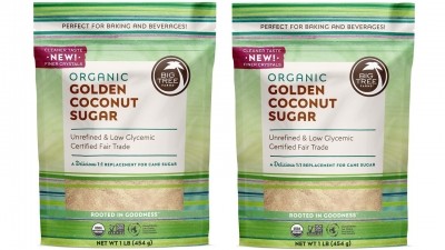 The new golden coconut sugar is expected to retail in May for $5.99 per one-pound bag at natural food stores nationwide.  