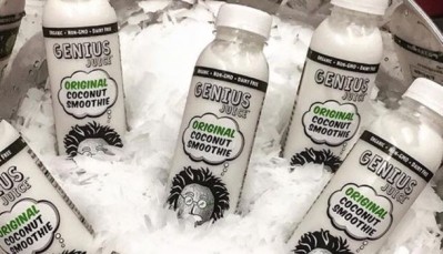 Coconut water and coconut meat create a more satiating product, says Genius Juice co-founder Alex Bayer