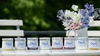 Oui by Yoplait comes in eight flavors: Strawberry, Blueberry, Black Cherry, Vanilla, Coconut, Lemon, Peach and Plain