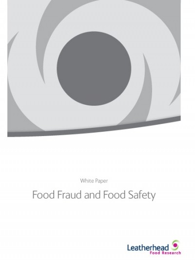 Food Fraud and Food Safety