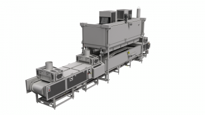 The Stein JSO-C Compact Jet Stream Oven is a good solution for smaller processors, JBT said