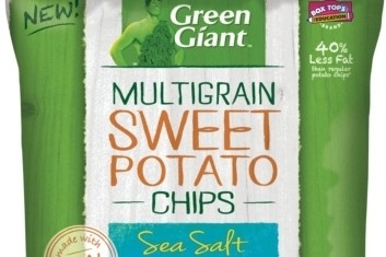 General Mills has dived into the snacks aisle with Green Giant veggie chips