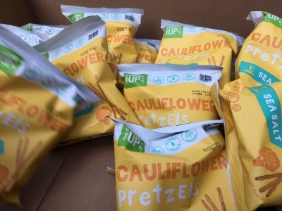 The start-up gave away 25,000 bags of their snack at the Natural Products Expo West show in Anaheim, CA, last weekend.