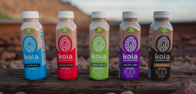 Koia has standardized the nutritional content across its range to 18 grams of protein and 4 grams of sugar per bottle.