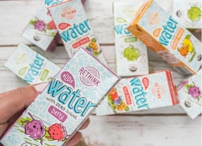 $6.7M investment will help RETHINK Brands raise awareness of its kids’ water packed in juice boxes