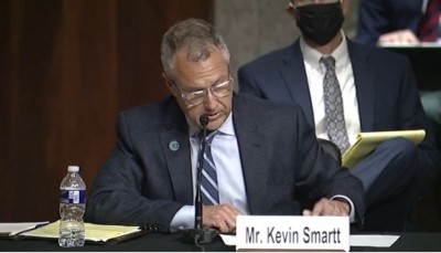 Kevin Smartt, CEO Kwik Chek Convenience Stores: "For those of us trying in good faith to do what we can, we should not be hit with unjust lawsuits." (Picture: screengrab from committee hearing video)