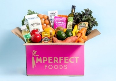 Imperfect Foods now has 350,000 customers signed up to receive weekly or bi-weekly boxes of groceries. Picture credit: Imperfect Foods